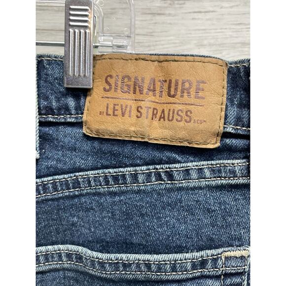 Levis 42x30 Mens Jeans Blue Denim Relaxed Fit Straight Leg - Picture 10 of 13